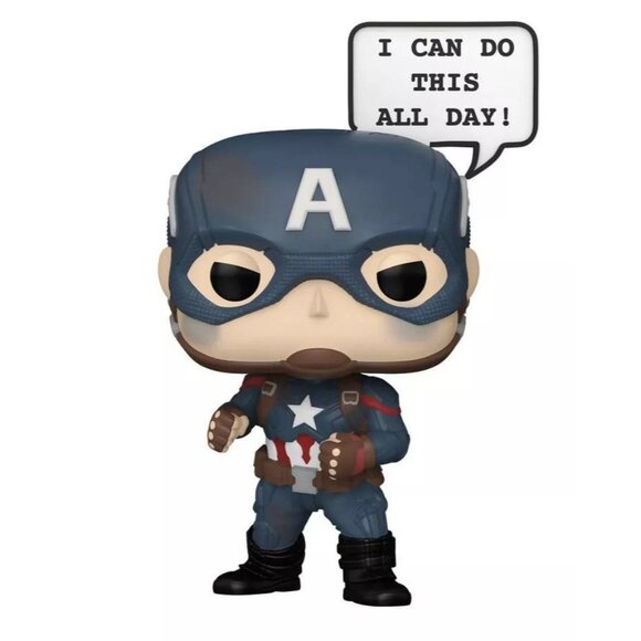 Funko Pop Marvel Infinity Saga Captain America Vinyl Figure #1480 - Picture 3 of 7
